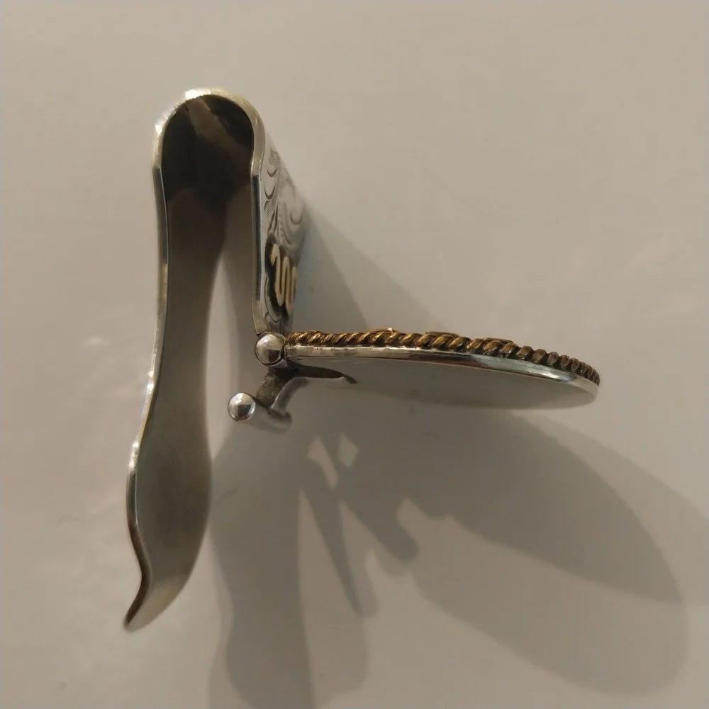 W King Ranch money clip